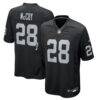 Jermod McCoy Las Vegas Raiders Nike Team Game Jersey - Black - Front View