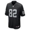 Cody White Las Vegas Raiders Nike Team Game Jersey - Black - Alt1