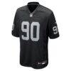 Brandon Cleveland Las Vegas Raiders Nike Team Game Jersey - Black - Alt1