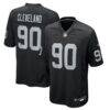 Brandon Cleveland Las Vegas Raiders Nike Team Game Jersey - Black - Front View
