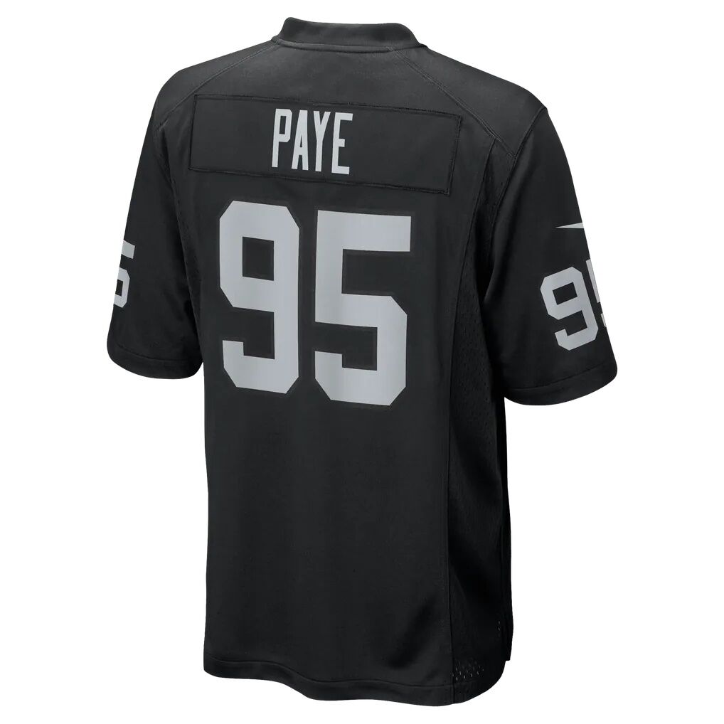 Kwity Paye Las Vegas Raiders Nike Team Game Jersey