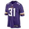 DeeJay Dallas Minnesota Vikings Nike Team Game Jersey - Purple - Alt1