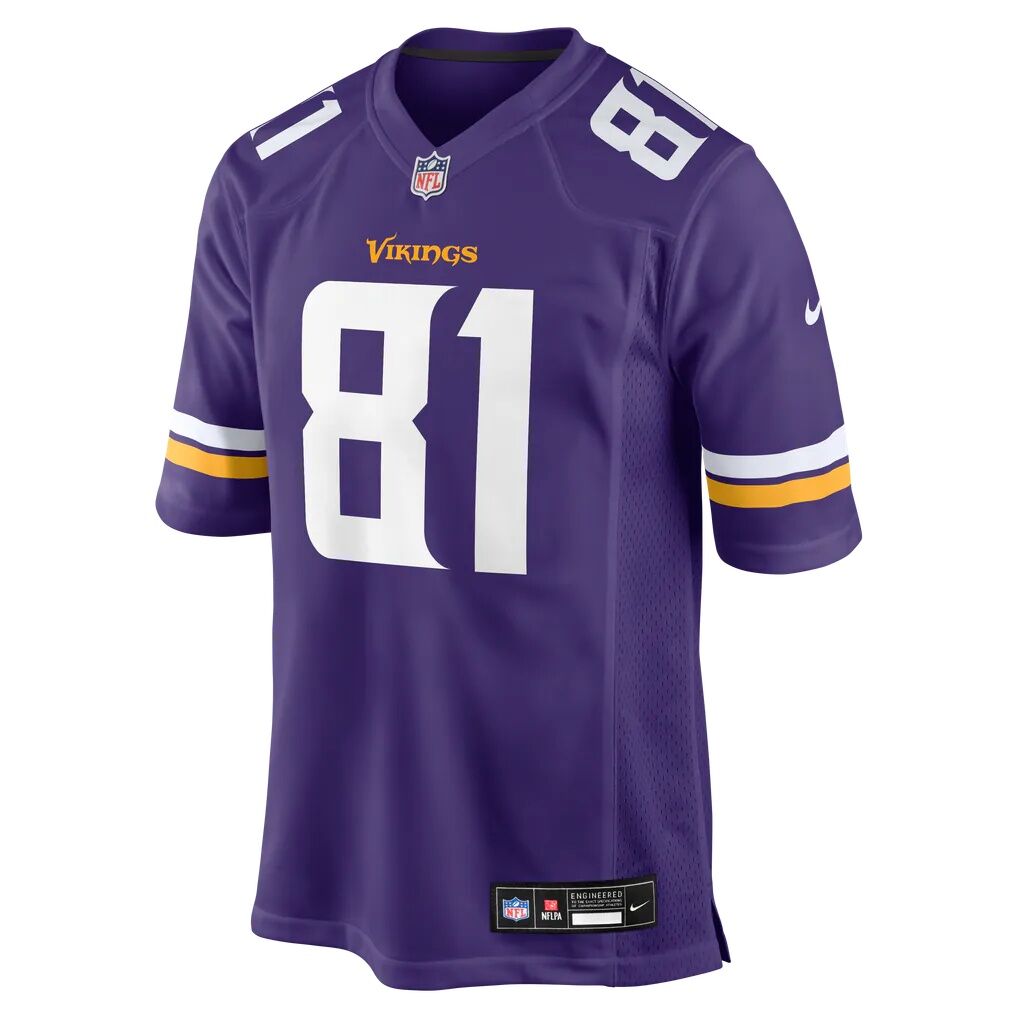 Michael Briscoe Minnesota Vikings Nike Team Game Jersey