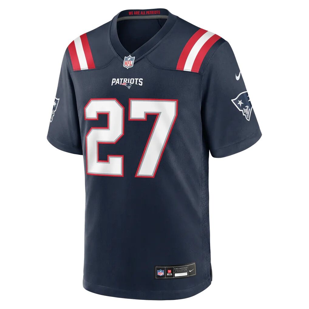 Elliott Davison New England Patriots Nike Team Game Jersey