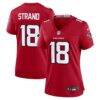 Jack Strand Atlanta Falcons Nike Women's Team Game Jersey - Red - Front View