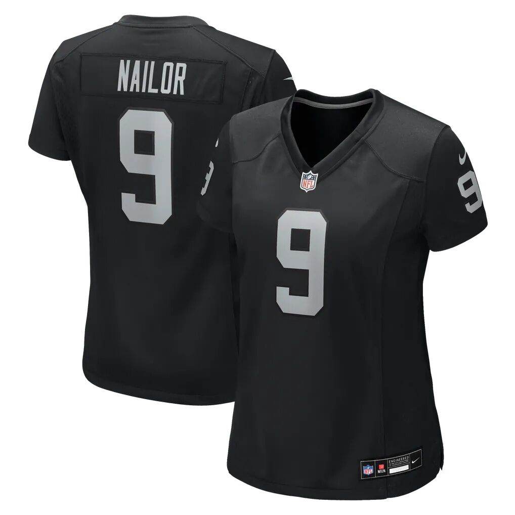 Jalen Nailor Las Vegas Raiders Nike Women's Team Game Jersey