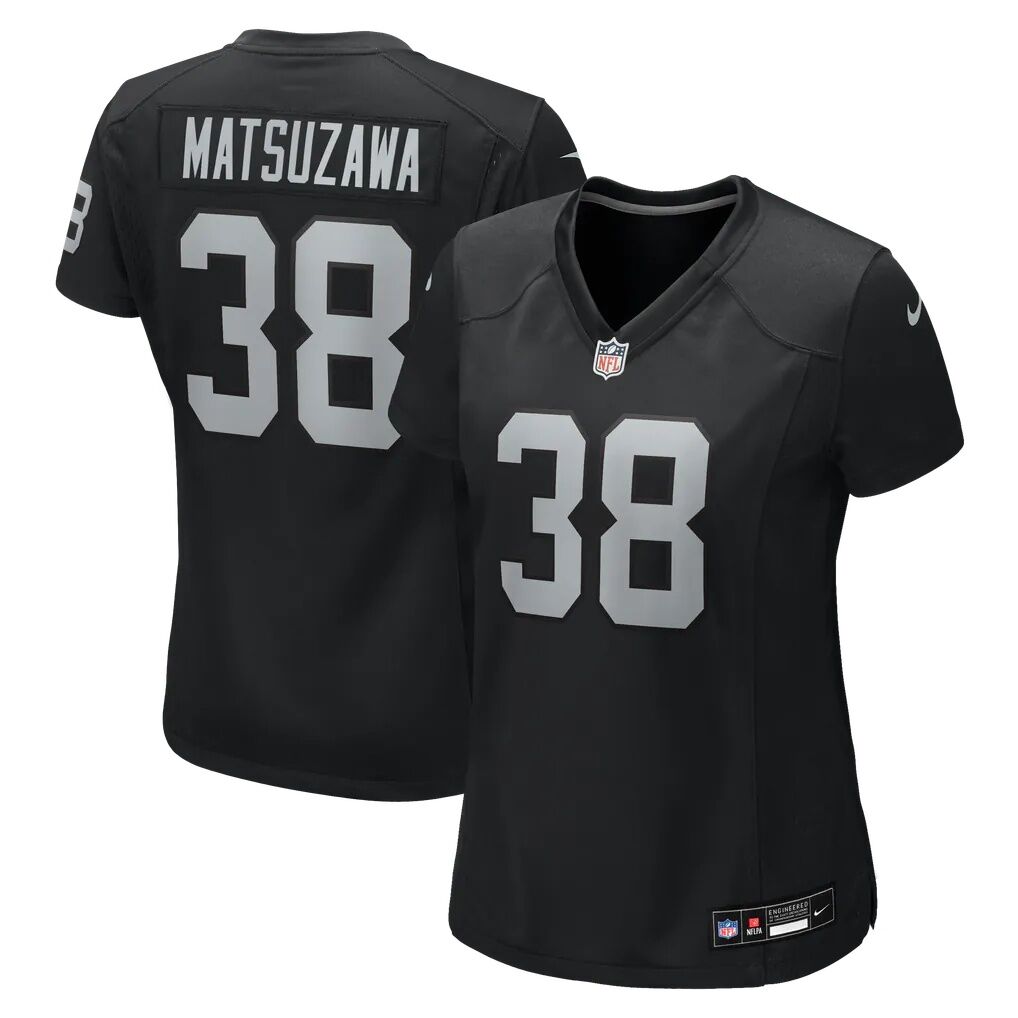 Kansei Matsuzawa Las Vegas Raiders Nike Women's Team Game Jersey