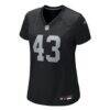 Dalton Johnson Las Vegas Raiders Nike Women's Team Game Jersey - Black - Alt1