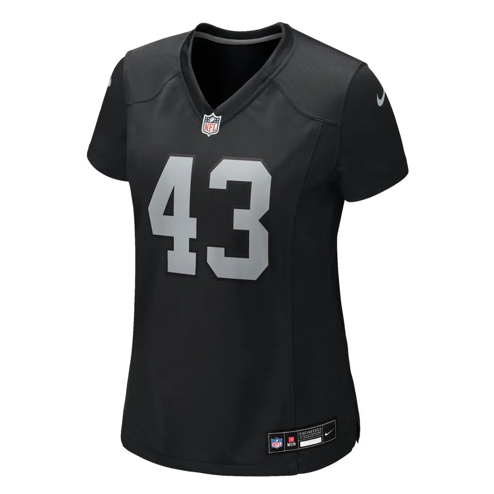 Dalton Johnson Las Vegas Raiders Nike Women's Team Game Jersey