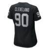 Brandon Cleveland Las Vegas Raiders Nike Women's Team Game Jersey - Black - Alt2
