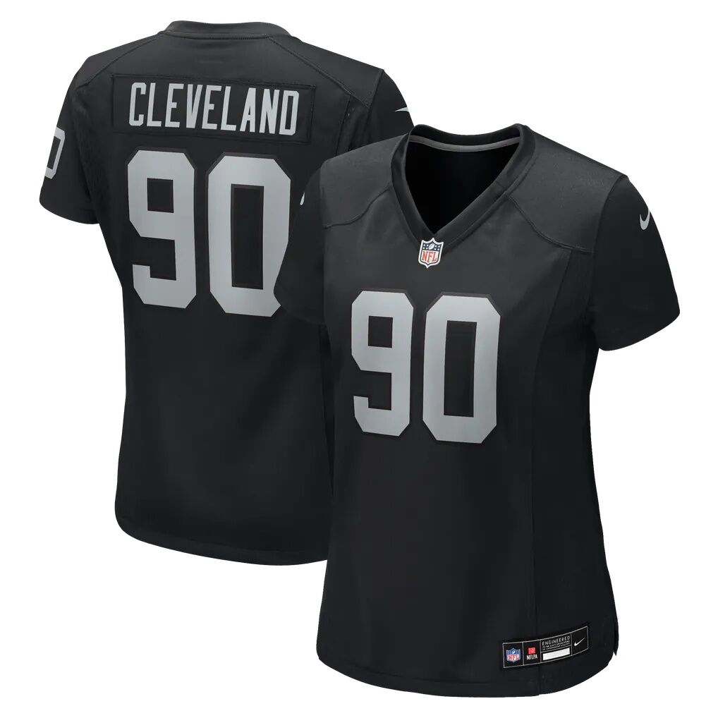 Brandon Cleveland Las Vegas Raiders Nike Women's Team Game Jersey