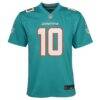 Jacob Rodriguez Miami Dolphins Nike Youth Team Game Jersey - - Side View