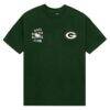 Green Bay Packers AntiSocialSocialClub Unisex Hello Kitty Blitz T-Shirt - Green - Side View