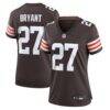 Myles Bryant Cleveland Browns Nike Women's Team Game Jersey - Brown - Front View