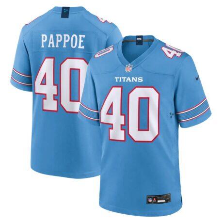 Owen Pappoe Tennessee Titans Nike Team Game Jersey - - Front View