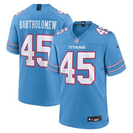 Shemar Bartholomew Tennessee Titans Nike Team Game Jersey - - Front View