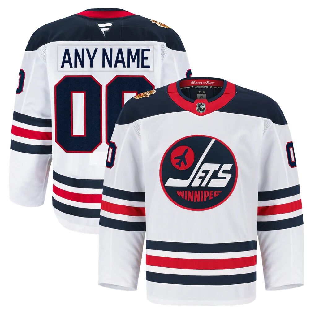 Winnipeg Jets Fashion7 2026 NHL Heritage Classic Authentic Pro Custom Jersey
