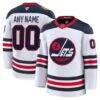 Winnipeg Jets Fashion7 2026 NHL Heritage Classic Premium Custom Jersey - White - Front View