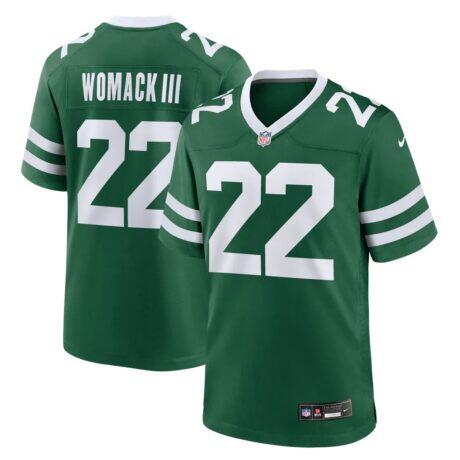 Samuel Womack III New York Jets Nike Team Game Jersey - - Front View