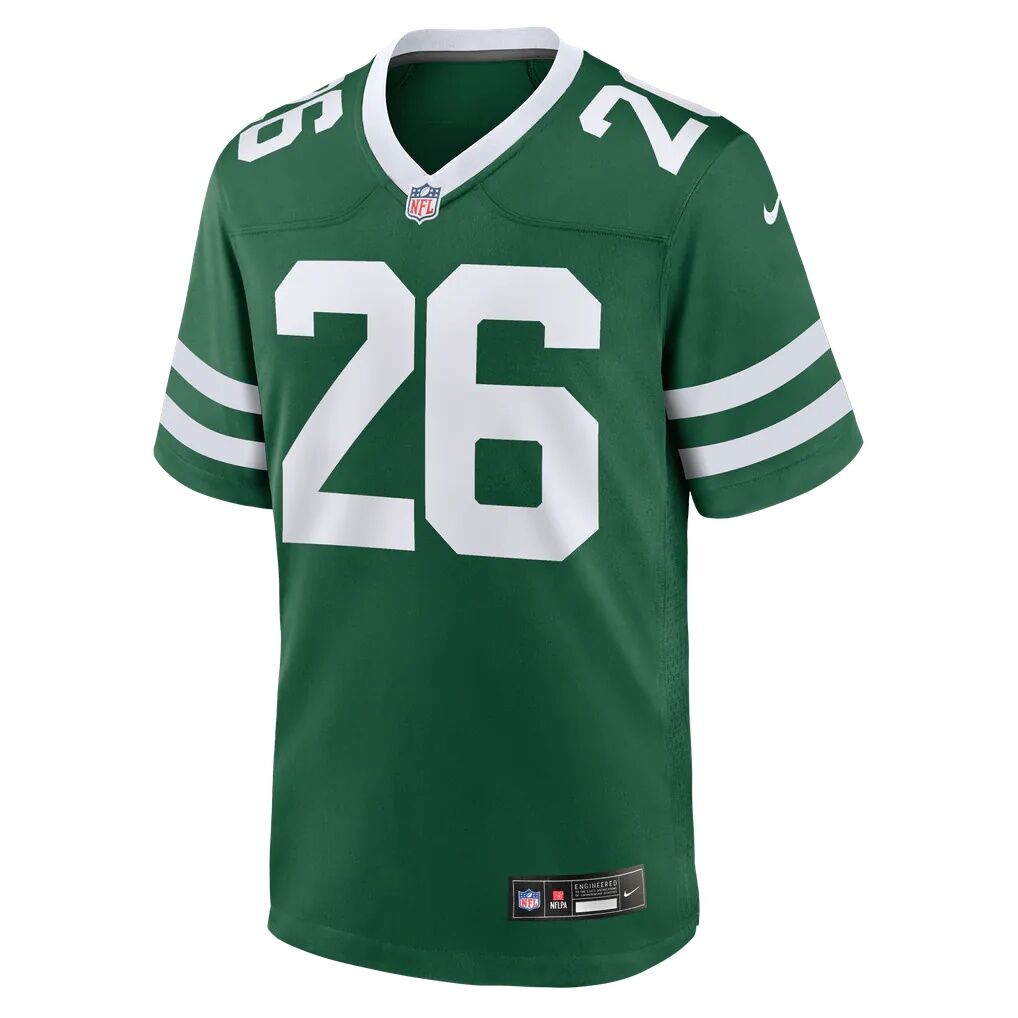 Nahshon Wright New York Jets Nike Team Game Jersey - Legacy Green