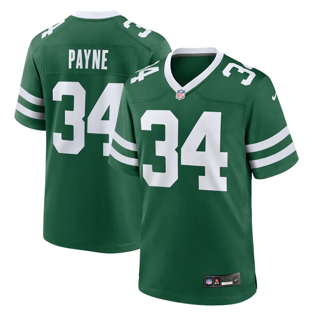 VJ Payne New York Jets Nike Team Game Jersey - Legacy Green