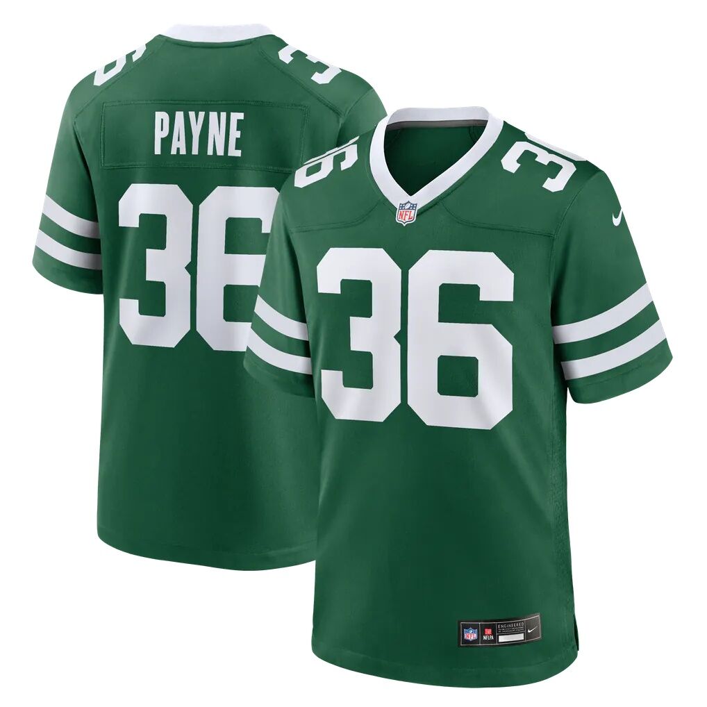 Al-Jay Henderson New York Jets Nike Team Game Jersey - Legacy Green