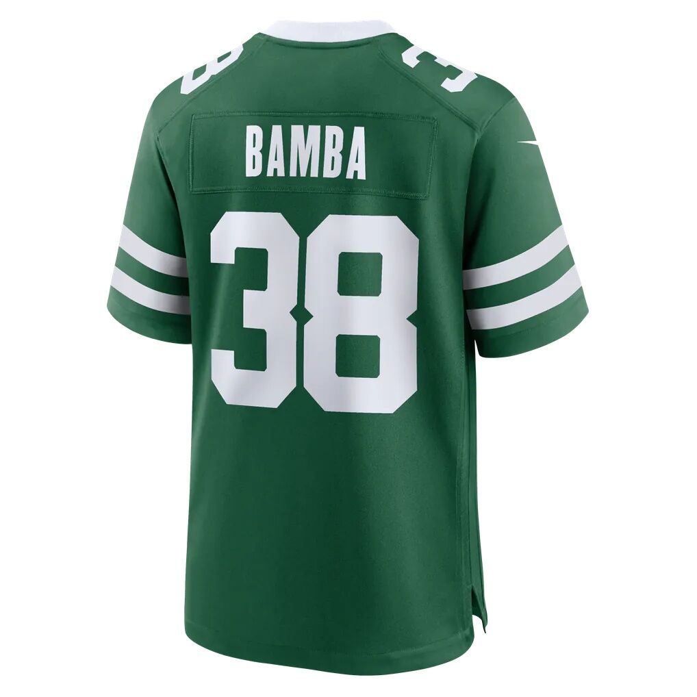 Mory Bamba New York Jets Nike Team Game Jersey - Legacy Green