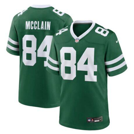 Malik McClain New York Jets Nike Team Game Jersey - - Front View