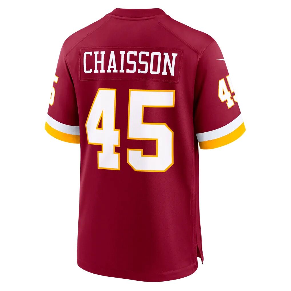 K'Lavon Chaisson Washington Commanders Nike Team Game Jersey - Burgundy