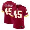 K'Lavon Chaisson Washington Commanders Nike Team Game Jersey - - Front View