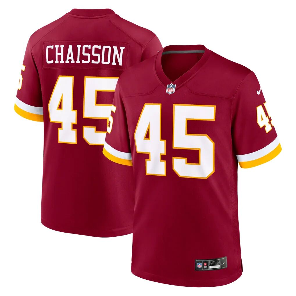 K'Lavon Chaisson Washington Commanders Nike Team Game Jersey - Burgundy