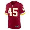 K'Lavon Chaisson Washington Commanders Nike Team Game Jersey - - Side View