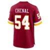Leo Chenal Washington Commanders Nike Team Game Jersey - - Detail View