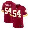 Leo Chenal Washington Commanders Nike Team Game Jersey - - Front View