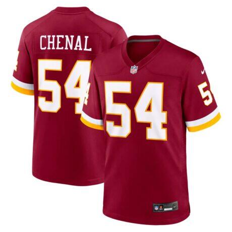 Leo Chenal Washington Commanders Nike Team Game Jersey - - Front View