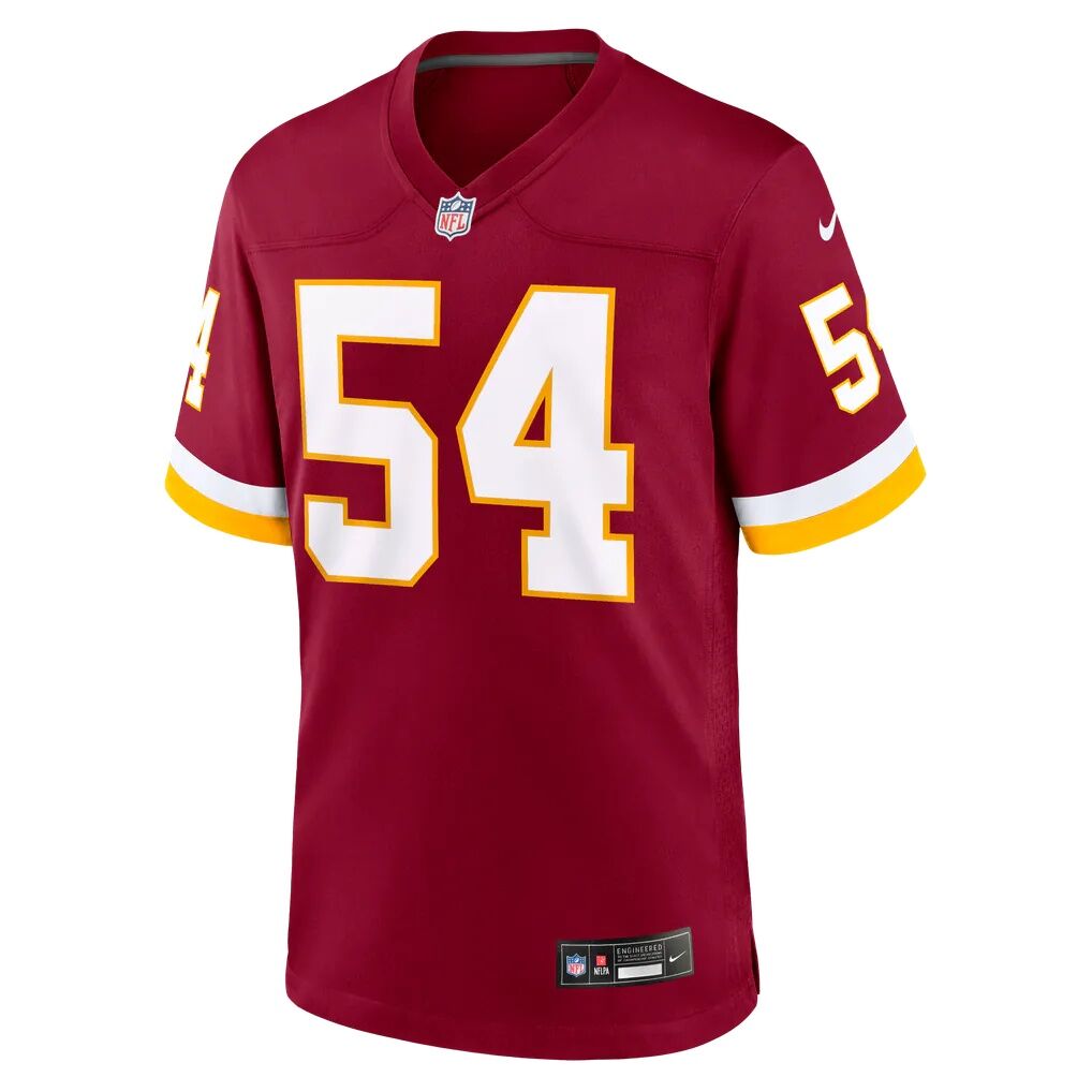 Leo Chenal Washington Commanders Nike Team Game Jersey - Burgundy
