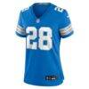 Natrone Brooks Detroit Lions Nike Women's Team Game Jersey - Blue - Alt1