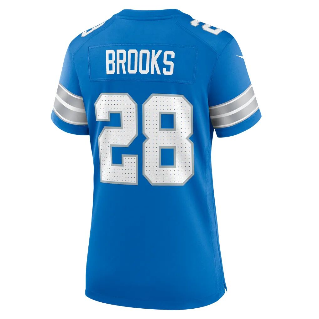 Natrone Brooks Detroit Lions Nike Women's Team Game Jersey