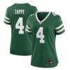 Bailey Zappe New York Jets Nike Women's Team Game Jersey - - Front View
