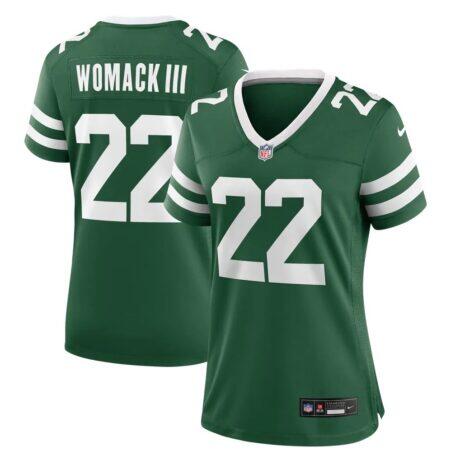 Samuel Womack III New York Jets Nike Women's Team Game Jersey - - Front View