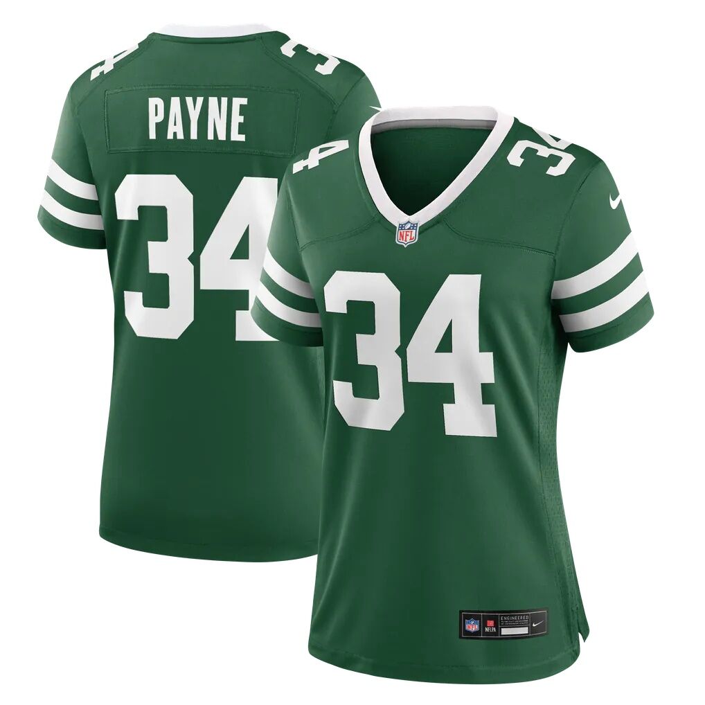 VJ Payne New York Jets Nike Women's Team Game Jersey - Legacy Green