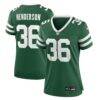 Al-Jay Henderson New York Jets Nike Women's Team Game Jersey - - Front View