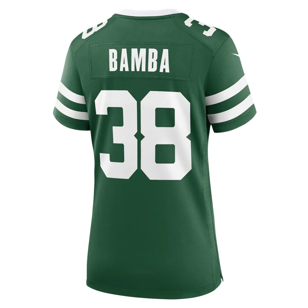 Mory Bamba New York Jets Nike Women's Team Game Jersey - Legacy Green