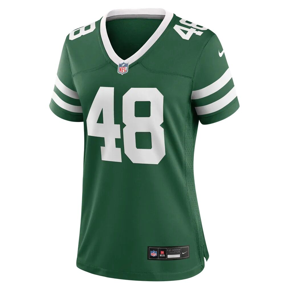 Jaden Keller New York Jets Nike Women's Team Game Jersey - Legacy Green