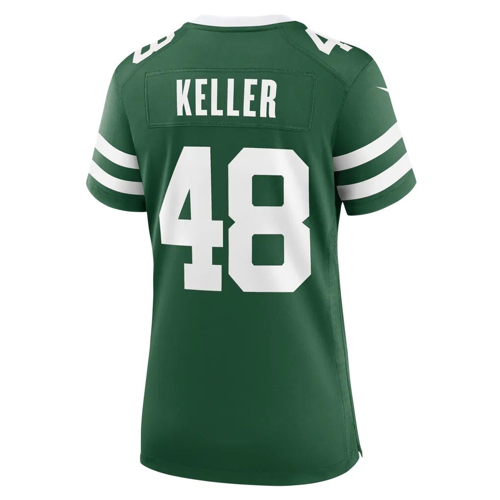 Jaden Keller New York Jets Nike Women's Team Game Jersey - Legacy Green