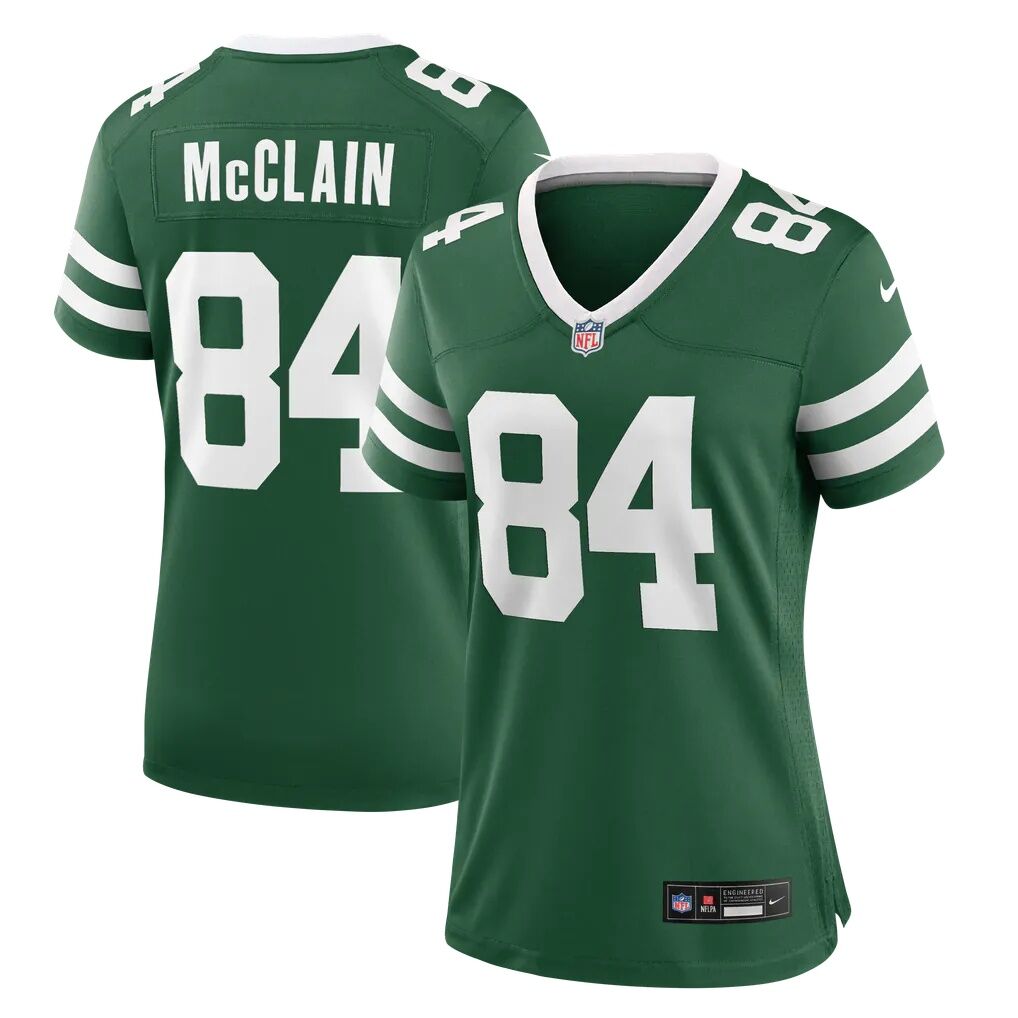 Malik McClain New York Jets Nike Women's Team Game Jersey - Legacy Green