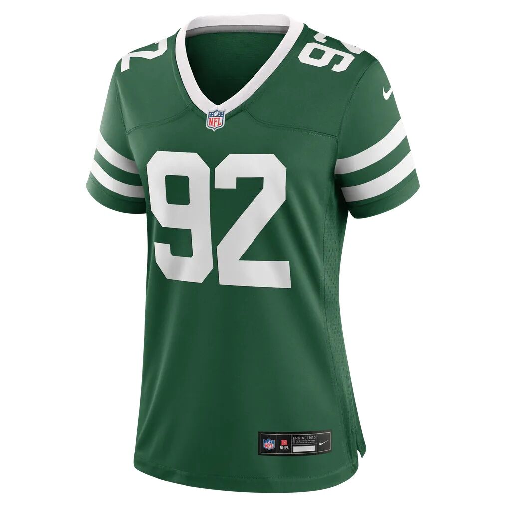 Nate Lynn New York Jets Nike Women's Team Game Jersey - Legacy Green