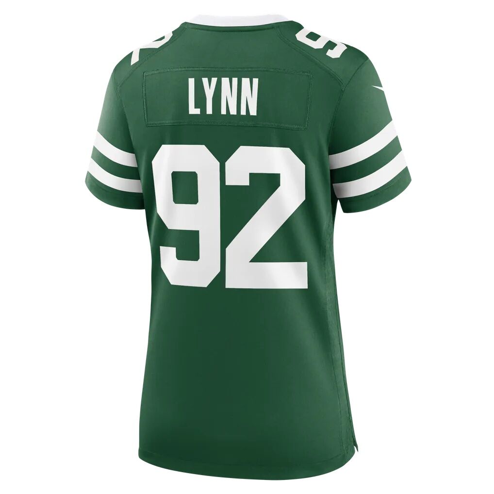 Nate Lynn New York Jets Nike Women's Team Game Jersey - Legacy Green