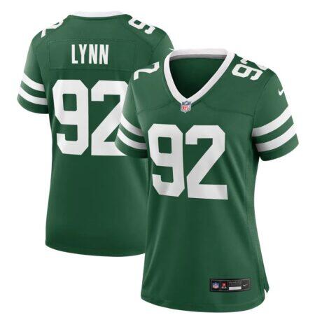 Nate Lynn New York Jets Nike Women's Team Game Jersey - - Front View