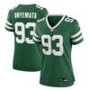 David Onyemata New York Jets Nike Women's Team Game Jersey - - Front View